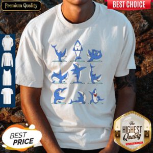 Beautiful Shark Yoga Shirt
