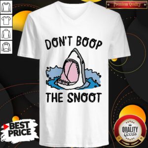 Cute Shark Don't Boop The Snoot V-neck