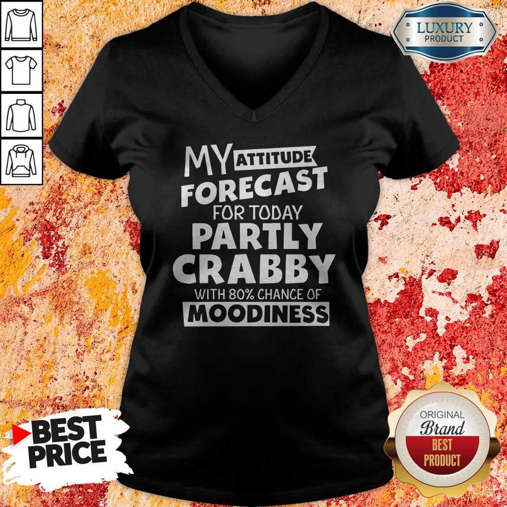 Funny Attitude For Today V-neck Funny Attitude For Today V-neck
