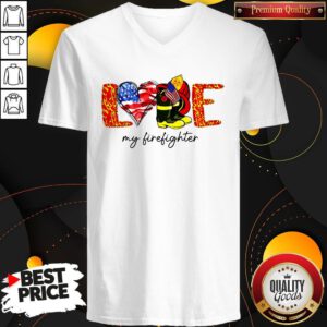 Good Love My Firefighter V-neck