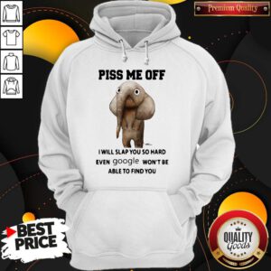 Good Piss Me Off I Will Slap You So Hard Even Google Won't Be Able To Find You Elephants Hoodie