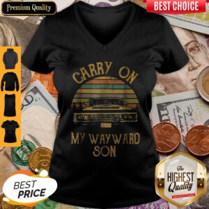 Hot Carry On My Way Ward Son Vintage V-neck