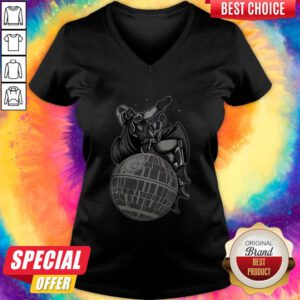 Nice Wrecking Death Star V-neck
