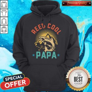 Official Fishing Reel Cool Papa Hoodie