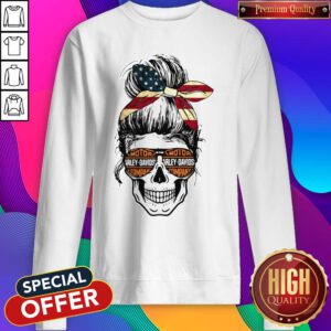 Premium Harley Davidson Skull Sweatshirt