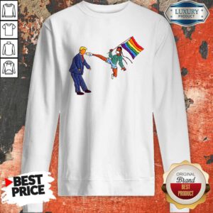 Premium LGBT Trump Tiny Hand Sweatshirt