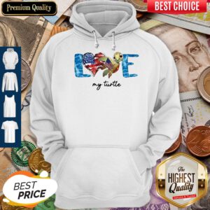 Premium Love My Turtle American Hoodie