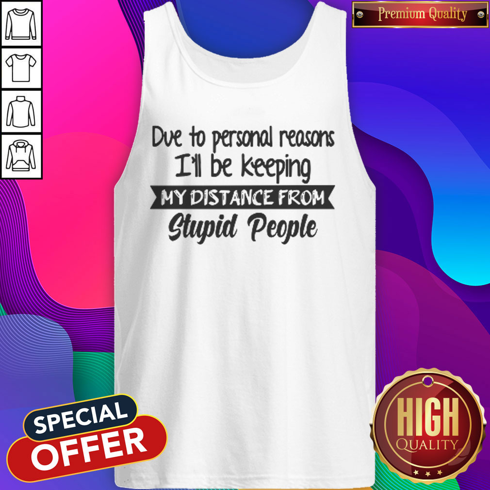 Premium My Distance From Tank Top Premium My Distance From Tank Top