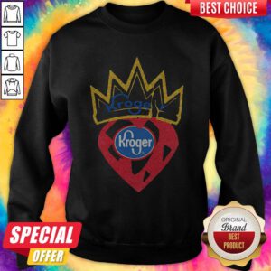 Premium Queen Strawberry Kroger Logo Diamond Sweatshirt