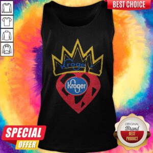 Premium Queen Strawberry Kroger Logo Diamond Tank Top