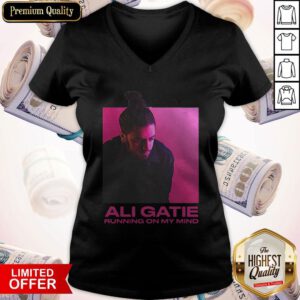 Pretty Ali Gatie Running On My Mind V-neck