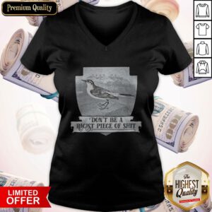 Pretty Don't Be A Racist Piece Of Shit V-neck