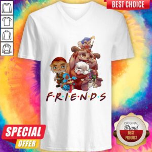 Pretty Labyrinth Characters Friends V-neck