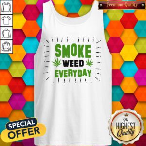 Pretty Marijuana Smoke Weed Everyday Tank Top