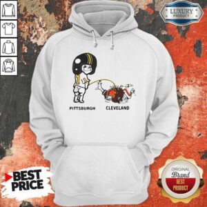 Pretty Piss On Pittsburgh Steelers Pee Cleveland Browns Hoodie