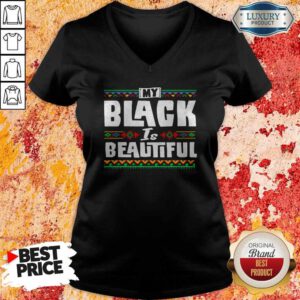Top My Black Is Beautiful V-neck