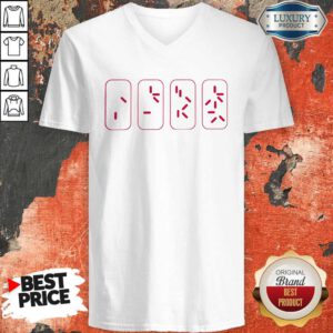 Beautiful I Like Countdown The Number V-neck