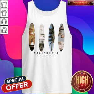Beautiful That Is California Surf Paradise Tank Top
