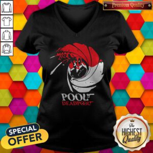 Beautiful Turtle Funny Pool Gun Deadpool V-neck
