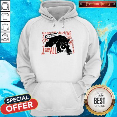 Cool Panther Black Coalition All For One Official Hoodie