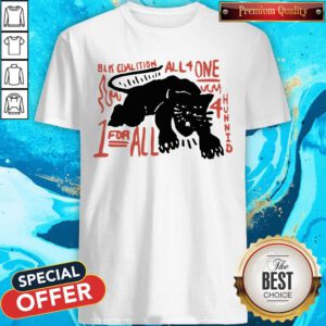 Cool Panther Black Coalition All For One Official Shirt