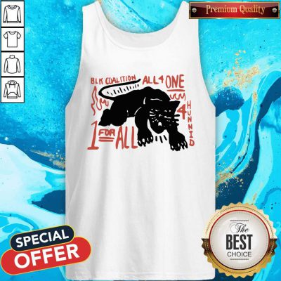 Cool Panther Black Coalition All For One Official Tank Top