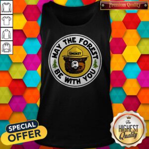 Cool Smokey Bear May The Forest Be With You Tank Top