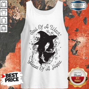 Cute Soul Of A Witch Broken Heart Of A Hippie Tank Top