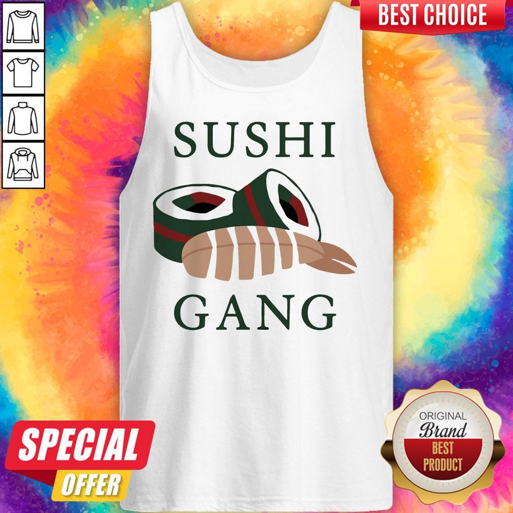 Funny Bramfam Merch Sushi Gang Tank Top Funny Bramfam Merch Sushi Gang Tank Top