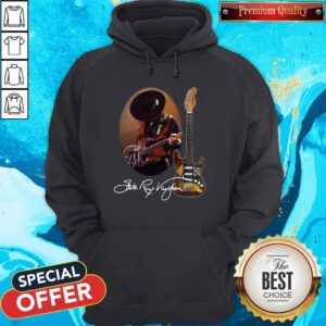 Funny Legend Stevie Ray Vaughan Guitar Signature Hoodie