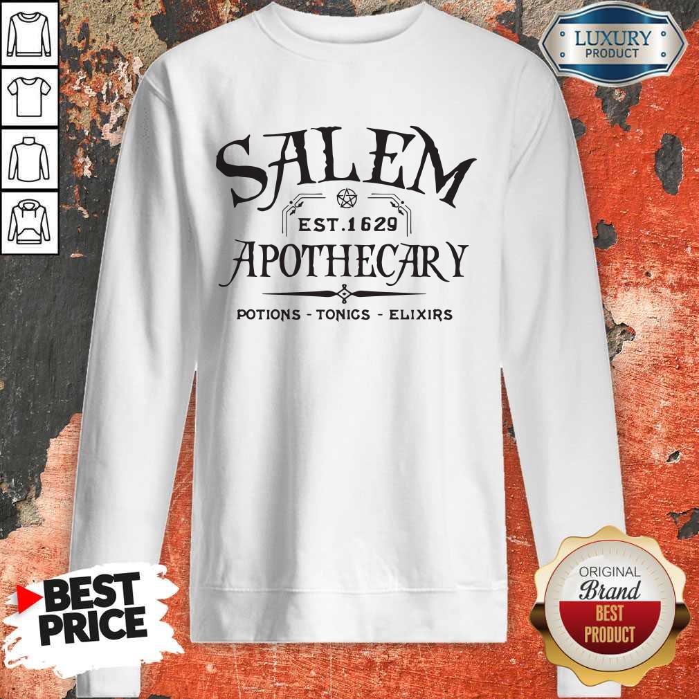 Funny Salem Apothecary Potion Tonics Elixirs Sweatshirt Funny Salem Apothecary Potion Tonics Elixirs Sweatshirt