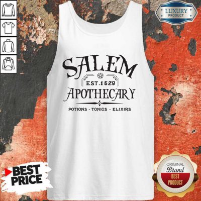 Funny Salem Apothecary Potion Tonics Elixirs Tank Top