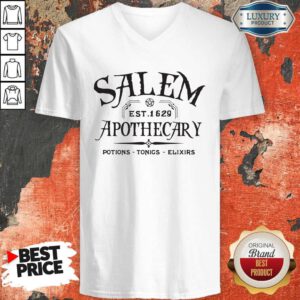 Funny Salem Apothecary Potion Tonics Elixirs V-neck