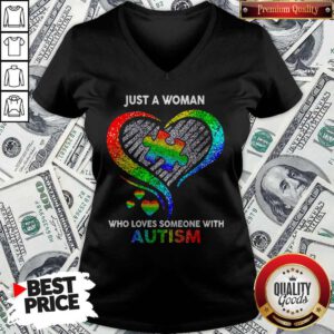 Funny Who Loves Someone With V-neck