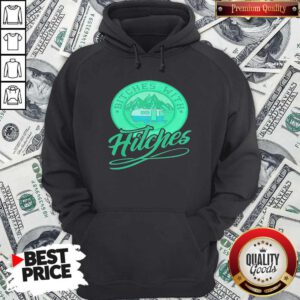 Good Bitches With Hitches Truck Green Hoodie