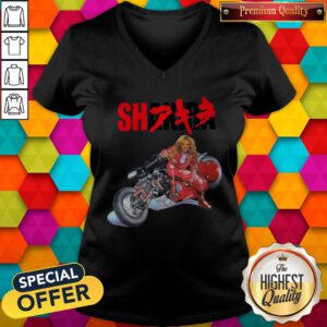 Good Shakira Akira Shotaro Kaneda Motorcyclr V-neck