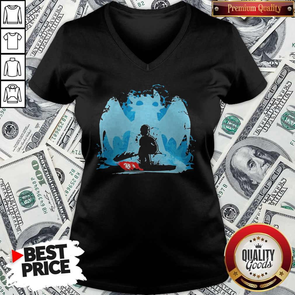 Happy Dragon Toothless Halloween Night V-neck Happy Dragon Toothless Halloween Night V-neck