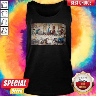 Happy Rick And Morty Marcelo Ventura Art Tank Top
