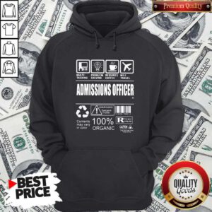 High Quality I Love Admissions Officer Hoodie