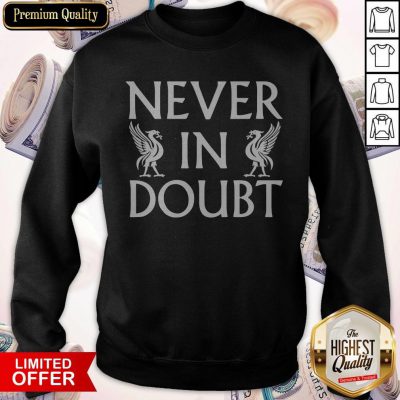 Hot Never In Doubt Champions 2020 Liverpool Fc Sweatshirt