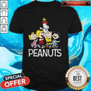 Hot Peanuts Charlie Marron Woodstock Charles Monroe Sparky Schulz Shirt