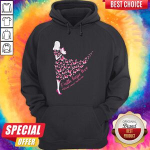 Lovely Faith Hope Love Breast Cancer Awareness Butterfly Hoodie