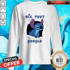 Lovely I Miss Sticker Six Feet People Sweatshirt