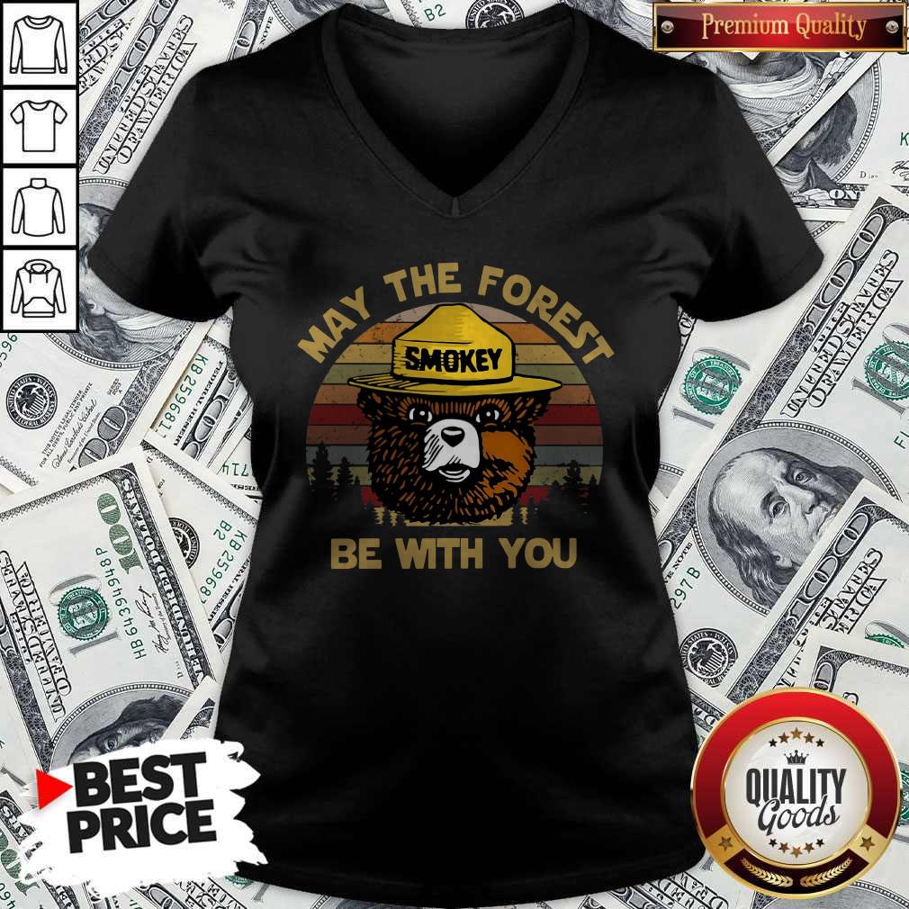 Lovely May The Forest Be With You V-neck Lovely May The Forest Be With You V-neck