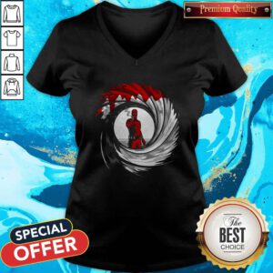 Official I Can't Forget The Deadpool Gun V-neck