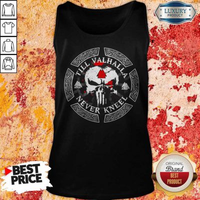 Official Till Valhalla Never Kneel Tank Top