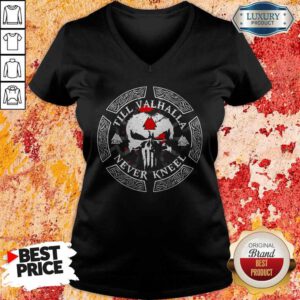 Official Till Valhalla Never Kneel V-neck