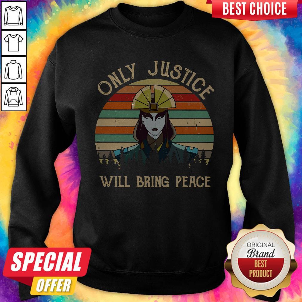 Premium I Wish Only Justice Will Bring Peace Sweatshirt Premium I Wish Only Justice Will Bring Peace Sweatshirt
