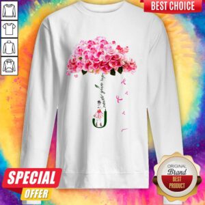 Top Be Strong And Never Give Up Sweatshirt