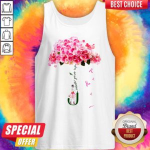 Top Be Strong And Never Give Up Tank Top